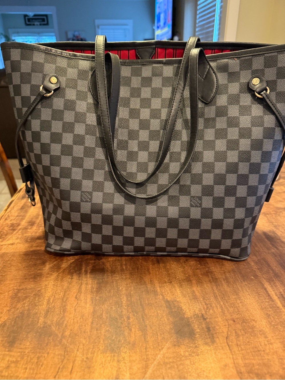 Bought in Italy quaint leather shop.